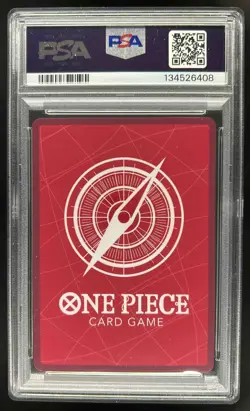 2024 One Piece Emperors in the New World Shanks VAR #OP09-001a PSA 10 - Image 2