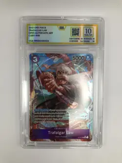 2023 ONE PIECE AWAKENING OF THE NEW ERA TRAFALGAR LAW OP05-069 CGA 10 - Image 3