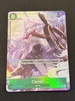 Carrot EB04-013 SR Alternate Art - One Piece TCG OP14 The Azure Sea’s Seven - Image 2