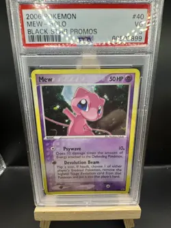 Pokemon 2006 Mew # 040 Holo BSP Black Star Promos PSA 4 - Image 1