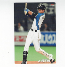 Shohei Ohtani, Nippon Ham Fighters-LAA-LAD, Calbee Card #122 (2014) - Image 1