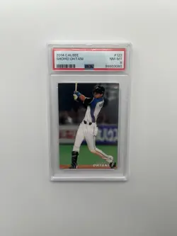 2014 Calbee Shohei Ohtani #122 PSA 8 - Image 1