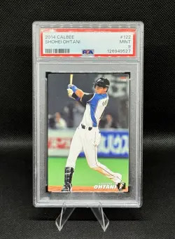 2014 Calbee - Shohei Ohtani #122 PSA 9 Mint - Image 1