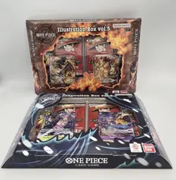 One Piece Illustration Box Vol 5 + Vol 6 Lot Set Of 2 Sealed QTY PRB-02 OP-13 - Image 1