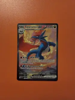 Pokemon TCG Salamence EX 187/159 Special Illustration Rare Journey Together Holo - Image 3