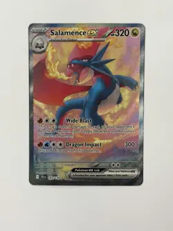 Pokemon TCG Salamence EX 187/159 Special Illustration Rare Journey Together Holo - Image 1