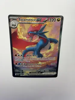 Pokemon TCG Salamence EX 187/159 Special Illustration Rare Journey Together Holo - Image 5