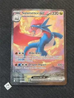 Salamence ex 187/159 - Journey Together SIR Special Illustration Rare Pokemon NM - Image 1