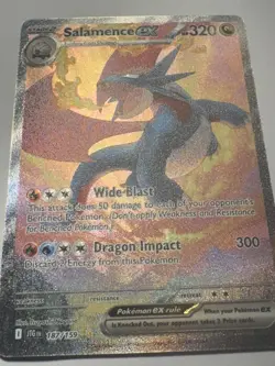 Salamence ex 187/159 Special Illustration Rare SIR - Journey Together Pokemon - Image 3