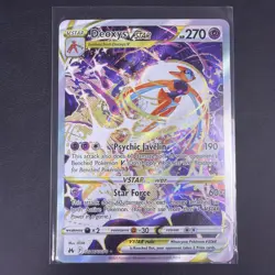 Deoxys VSTAR GG46/GG70 Pokemon Crown Zenith: Galarian Gallery Holo Ultra Rare NM - Image 1