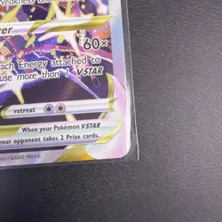 Deoxys VSTAR GG46/GG70 Pokemon Crown Zenith: Galarian Gallery Holo Ultra Rare NM - Image 3