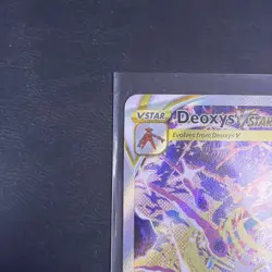 Deoxys VSTAR GG46/GG70 Pokemon Crown Zenith: Galarian Gallery Holo Ultra Rare NM - Image 5
