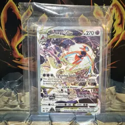 Deoxys VSTAR Pokemon GG46/GG70 Crown Zenith: Galarian Gallery Holo - NM - Image 1