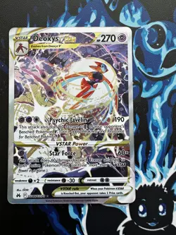 Deoxys VSTAR GG46/GG70 Galarian Gallery Crown Zenith Pokemon Card NM - Image 1