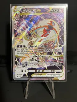 Pokemon Card Deoxys VSTAR GG46/GG70 Crown Zenith Galarian Gallery NM/M Condition - Image 1