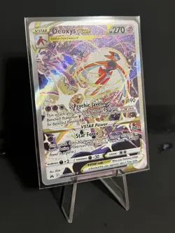Pokemon Card Deoxys VSTAR GG46/GG70 Crown Zenith Galarian Gallery NM/M Condition - Image 2