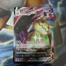 2022 Pokemon TCG Mimikyu VMAX 069/172 Brilliant Stars Ultra Rare Holo NM - Image 2