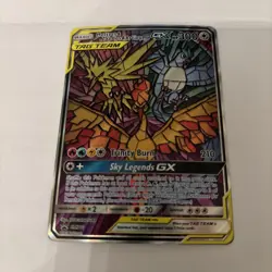 Pokemon Moltres Zapdos Articuno Tag Team GX SM210 TCG Promo - Image 1