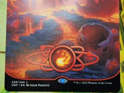 Mountain 238/244 - Borderless Full Art - Unfinity - MTG Card - Pack Fresh - NM - Image 4