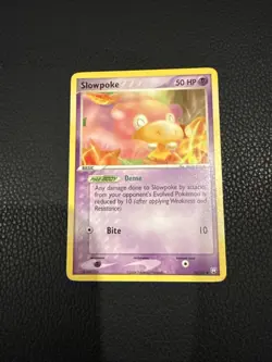 Slowpoke 76/109 EX Team Rocket Returns Regular Common Pokemon Card MP - Image 1