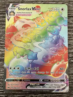 Pokemon Card Lot of 3 - Snorlax VMax 206/202, Nita 180/181, Tyranitar GX 203/214 - Image 2