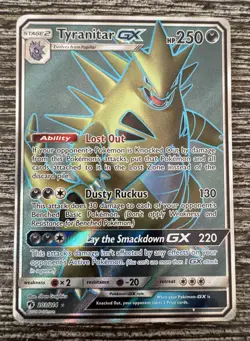 Pokemon Card Lot of 3 - Snorlax VMax 206/202, Nita 180/181, Tyranitar GX 203/214 - Image 4