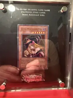 Yu-Gi-Oh! Dark Magician Girl Stainless Steel Card - Image 1