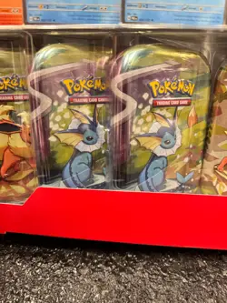 *ERROR* Pokemon TCG Prismatic Evolutions Costco 8 Mini-Tin Bundle w/ Promo Cards - Image 2