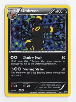 Umbreon BW93 Cosmos Foil Holo Black White Promo Pokemon Card MP - Image 1