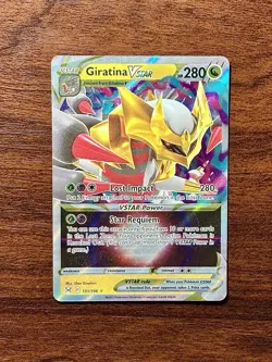 Giratina VSTAR 131/196 Lost Origin Holo Rare 2022 Pokemon TCG Card - Image 1