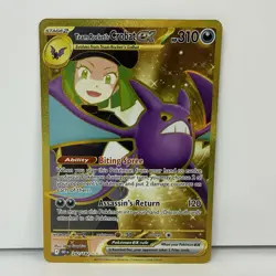 Team Rocket's Crobat ex 242/182 SV10 Destined Rivals Pokemon Card NM - Image 1