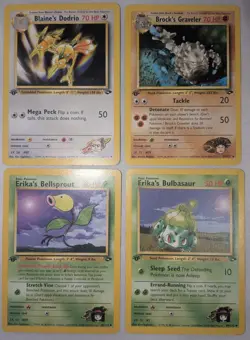 30 Gym Challenge 1st Edition Uncommon & Common Pokemon Cards - Image 2