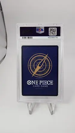 2023 Monkey D. Luffy One Piece OP05-119 Gear 5 Alternate Art Card PSA 10 - Image 4