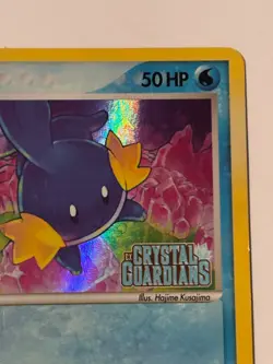 Mudkip 58/100 EX Crystal Guardians Pokemon Card Reverse Holo Stamped MP - Image 3