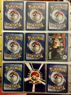 Vintage Pokemon Card Collection - No Binder Lot 5 Pages - Holo - Modern LP/NM - Image 4
