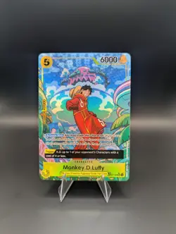 Monkey D Luffy TR OP07-109 Two Legends Treasure Rare One Piece Card Game - Image 1