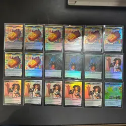MTG Spider-Man Token Lot! 34 FOIL Token Cards LP - Image 1