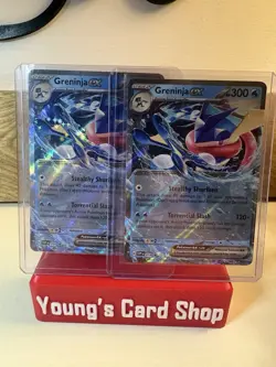 GRENINJA EX 54 Scarlet & Violet Black Star Promo Pokemon TCG card - Image 1