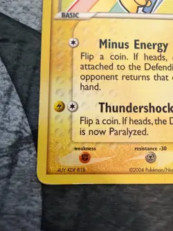 Minun 67/101 - EX Hidden Legends Set Pokemon Card Pokemon TCG - LP - Image 4