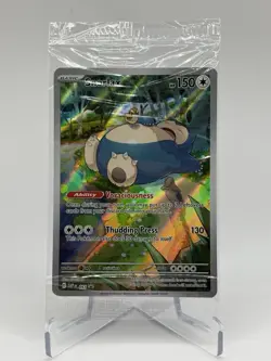 Snorlax 051 Sv: Scarlet & Violet Promo Cards Holo SEALED - Image 1