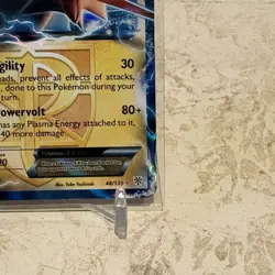 Zapdos EX Team Plasma 48/135 Holo Pokemon Card TCG MP/HP - Image 5
