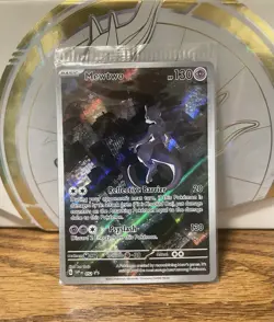 Pokemon TCG Mewtwo 052 Scarlet & Violet Promo Holo Card Sealed - Image 2