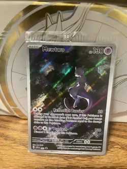 Pokemon TCG Mewtwo 052 Scarlet & Violet Promo Holo Card Sealed - Image 4