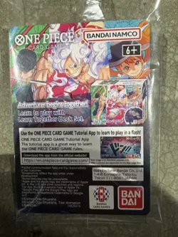 One Piece Monkey D. Luffy College Basketball US Voyage Promo Card - SHIPS TODAY! - Image 2
