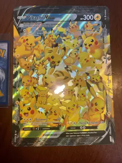 Pikachu V-Union SWSH141 (Jumbo) Promo Card Near Mint Condition Pokemon TCG - Image 2