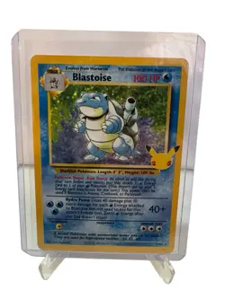 Blastoise Holo 2021 Celebrations Classic Collection 2/102 Pokemon Card - Image 1
