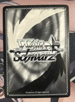 Signed Weiss Schwarz Darkness Card KONOSUBA KS/W49-001SP SP FOIL Japan Import - Image 2