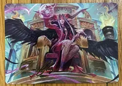 Sorceress's Schemes Art Card (Gold-Stamped Signature) Art Series: Final Fantasy - Image 1