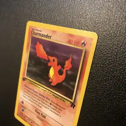 Charmander 50/82 Team Rocket First Edition Pokemon Card In NM Condition - Image 4