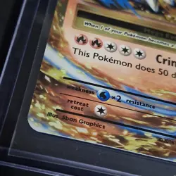 Pokemon Mega CHARIZARD EX 13/108 XY Evolutions Holo Ultra Rare Trading Card - Image 4